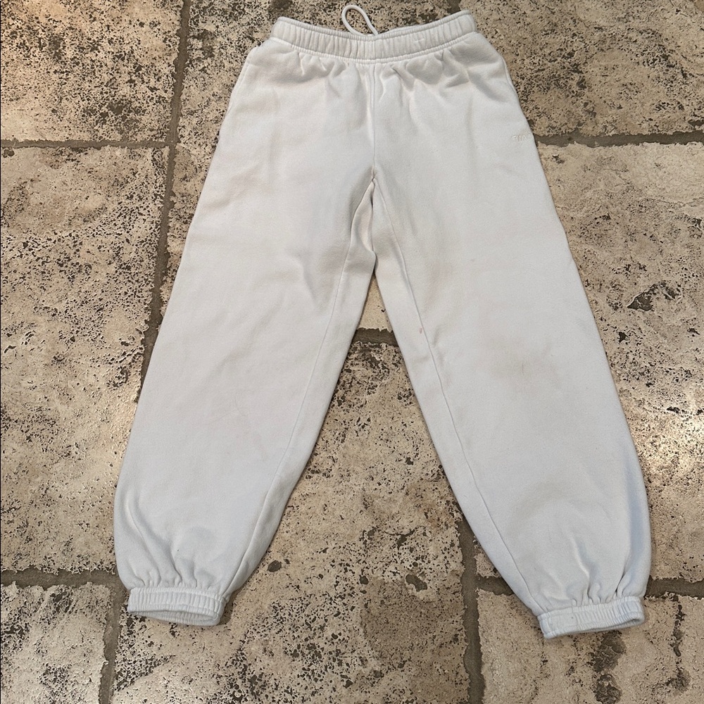 Aritza TNA Cozy Fleece Sweatpants - White